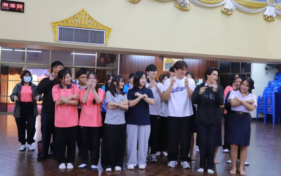 สาขาวิชาการท่องเที่ยว วิทยาลัยอาชีวศึกษาขอนแก่น จัดกิจกรรมแลกเปลี่ยนวัฒนธรรม ไทย – เกาหลี