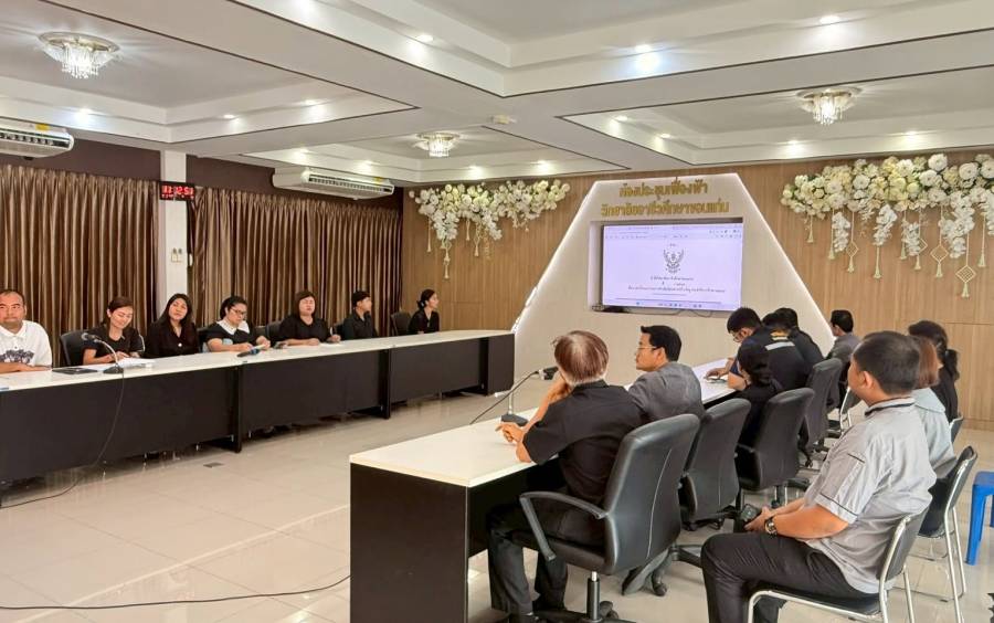 วิทยาลัยอาชีวศึกษาขอนแก่น จัดการประชุมเพื่อเตรียมความพร้อมในการดำเนินการโครงการไหว้ครู